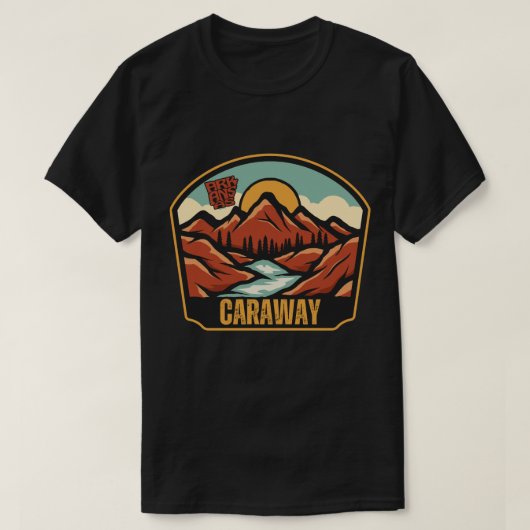 カーラウェイ (アーカンソー州) Tシャツ (デザイン正面)