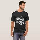 カーラップ技術者の車両ラッピング技術Er車 Tシャツ (正面フル)