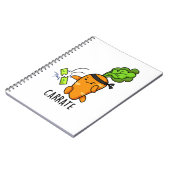 カーラテ面白いカロテ カラテユーモア ノートブック (左側)