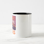 カーラバーカー車のズことわざギフト – fGZlK ツートーンマグカップ (中央)