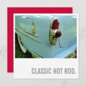 カーラバー70th誕生日改造- 招待状 (正面/裏面)