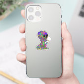 カーラベラ・ドクロのシガレット シール (スマートフォン)