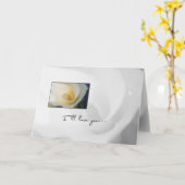 カーラリリー私たちの記念日 カード (黄色い花)