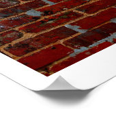 カーラーの女性 ポスター (角)