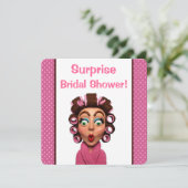 カーラーを着た人 招待状 (スタンド正面)