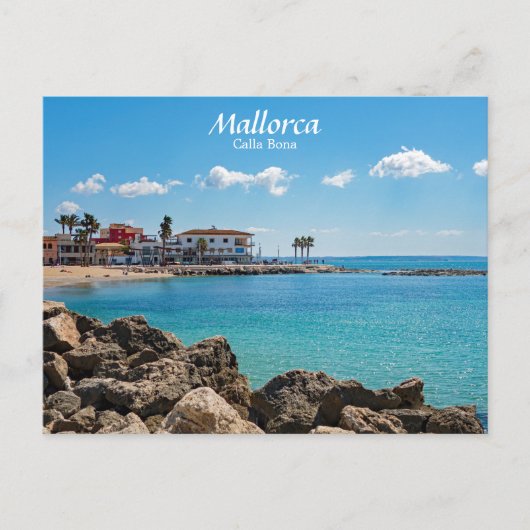 カーラ・ボナ・マヨルカ ポストカード (正面)