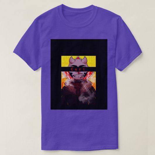 カーリグラフィック Tシャツ (デザイン正面)