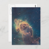 カーリナ星雲のジェット ポストカード (正面/裏面)