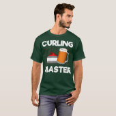 カーリンおもしろいグとビール飲みビール好きI Tシャツ (正面フル)