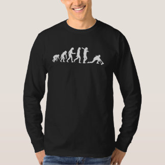 カーリングおもしろいギフト女子カー男性へリングチームストン Tシャツ