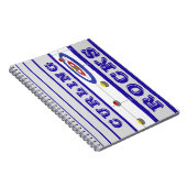 カーリングのストーン ノートブック (右側)