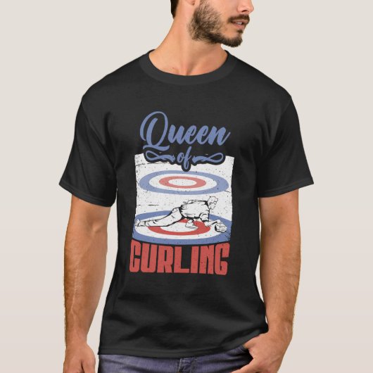 カーリングの女王 Tシャツ (正面)