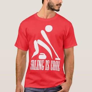 カーリングは日カッコいいパラリンピックのカーリング Tシャツ