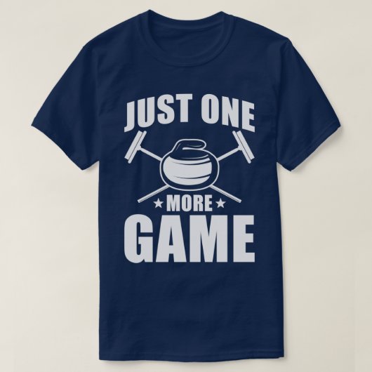 カーリングもう1つのゲームカーリング Tシャツ (デザイン正面)