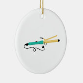 カーリングアイロン セラミックオーナメント (右)