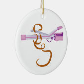 カーリングアイロン セラミックオーナメント (右)