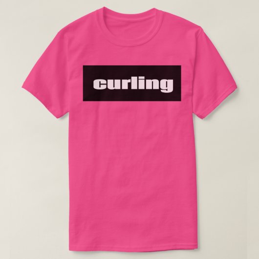 カーリングウィンタースポーツ12 Tシャツ (デザイン正面)