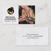 カーリングウェイトロゴ | トレーニングセッション 名刺 (正面/裏面)