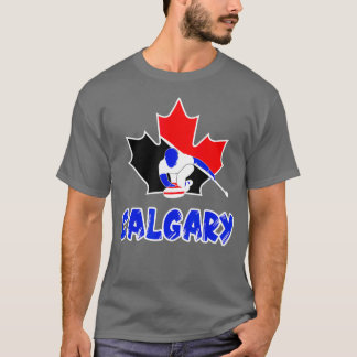 カーリングカルガリーforカナダのカーリングファンと tシャツ