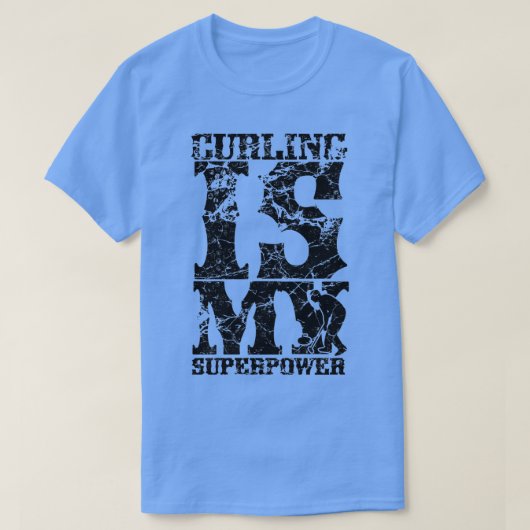 カーリングカーラー19 Tシャツ (デザイン正面)