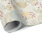 カーリングガーデンを表示するパターン ラッピングペーパー (ロールコーナー)