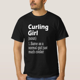 カーリングガール Tシャツ