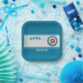 カーリングシートカーリングストーン ペーパープレート (パーティー)