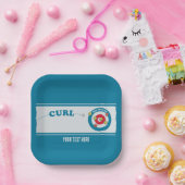 カーリングシートカーリングストーン ペーパープレート (パーティー)