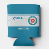 カーリングシートカーリングストーン 缶クーラー (裏面)