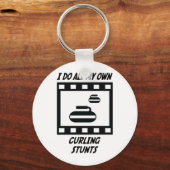 カーリングスタント キーホルダー (正面)