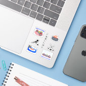 カーリングステッカー シール (ノートパソコンとiPhone)