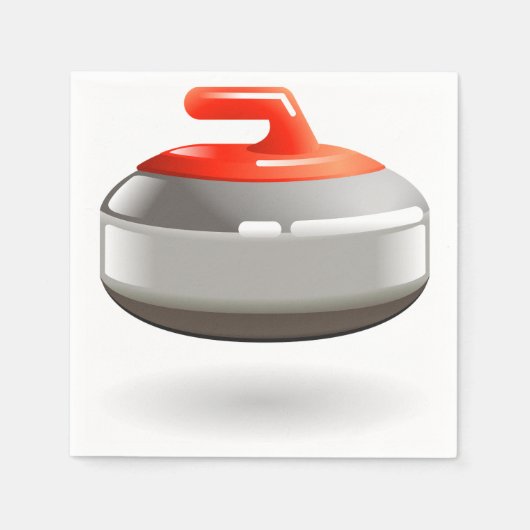 カーリングストーン紙ナプキンス スタンダードカクテルナプキン (正面)