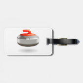 カーリングストーン荷物タグ ラゲッジタグ (裏面横)