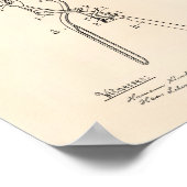 カーリングトンズ1908特許芸術オールドピーパー ポスター (角)