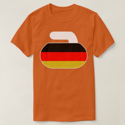 カーリングドイツ2 Tシャツ (デザイン正面)