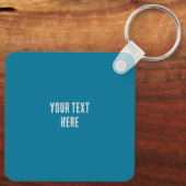 カーリングハウスとカーリングストーンズの上面 キーホルダー (裏面)