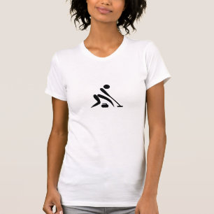 カーリングピクトグラム Tシャツ