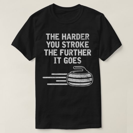 カーリングプロフェッショナル Tシャツ (デザイン正面)