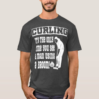 カーリングベセンウィッツガースプルチカーラーメンナー Tシャツ