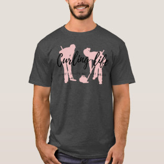 カーリングライフ待ち時間カーリーライフ Tシャツ