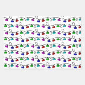 カーリングロック包装紙シート – 品揃え ラッピングペーパーシート (正面2)