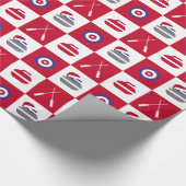 カーリング包装紙 ラッピングペーパー (角)