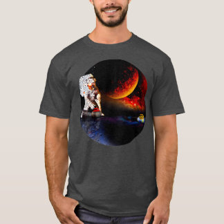 カーリング宇宙飛行士 Tシャツ