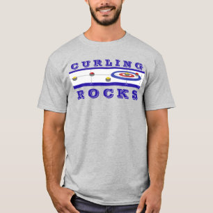 カーリング岩 Tシャツ