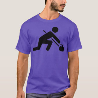 カーリング標識 Tシャツ