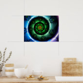 カーリング着色コイル ポスター (キッチン)