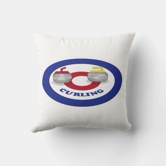 カーリング石 クッション (裏面)