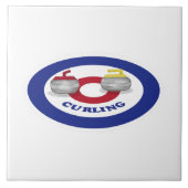 カーリング石 タイル (正面)