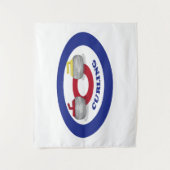 カーリング石 タペストリー (正面)