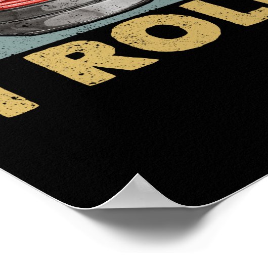 カーリング転が選手のファンのウィンタースポーツカーレの方法 ポスター (角)